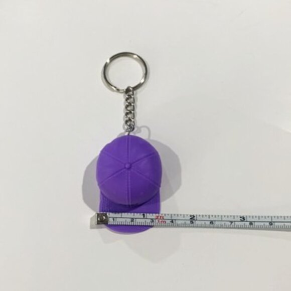 Skechers Purple Baseball Hat Keychain - 4inch Replica Keychain - Picture 7 of 8